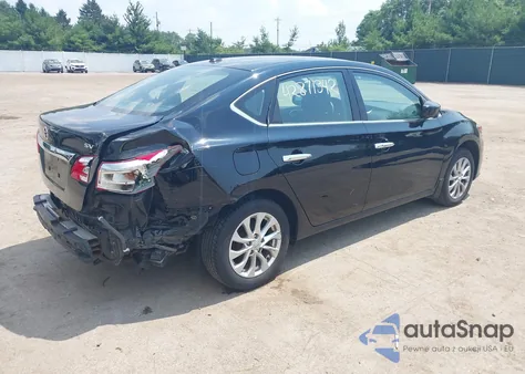 2018 Nissan Sentra Sv z USA, uszkodzony, nr VIN 3N1AB7AP2JY220155